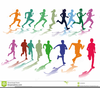 Clipart Runners Cartoon Image