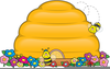 Clipart Of Beehives Image