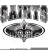 Saints Football Clipart Free Image