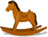 Rocking Horse Clip Art