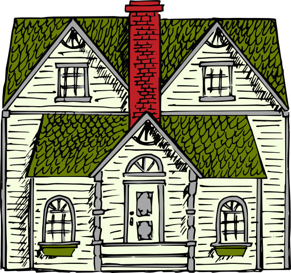 victorian house clip art free - photo #1