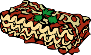 Lasagna Clip Art