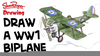 Wwi Aircraft Clipart Image