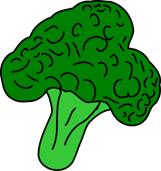 Broccoli Clip Art at  - vector clip art online, royalty free &  public domain