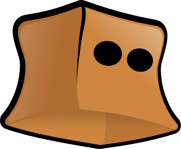 clipart of paper bag - photo #32