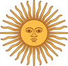 May Sun From Argentina Flag Clip Art Image