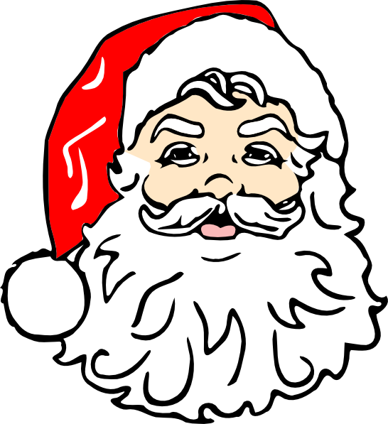 clipart santa - photo #11