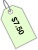 Seven Price Clip Art