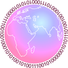 Binary Globe Image