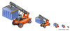 Container Terminal Product Icon Image