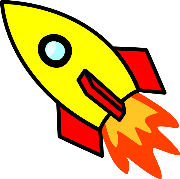 free animated rocket clipart - photo #1