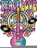 Sixties Music Clipart Image