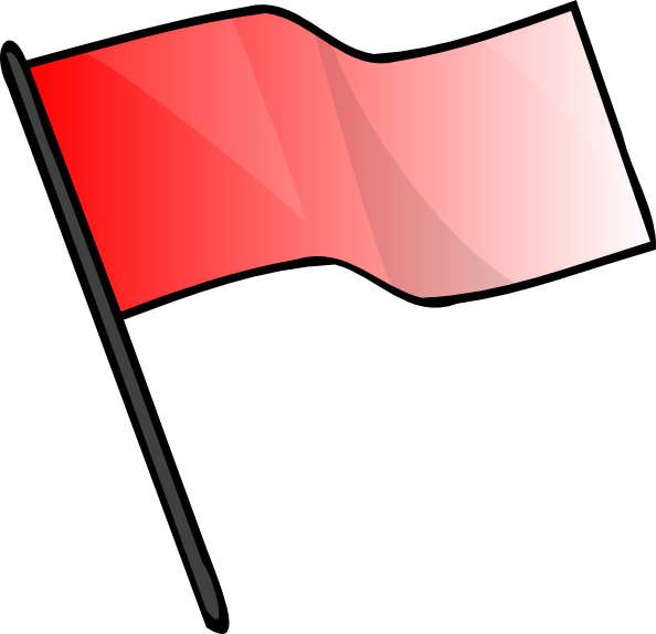 clipart red flag free - photo #5