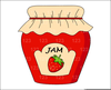 Free Jelly Jar Clipart Image