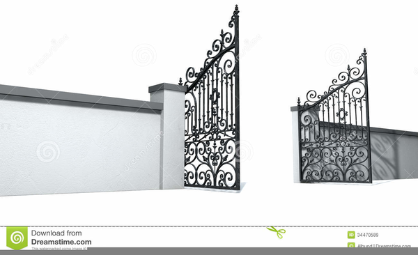 Clipart Of An Open Garden Gate Free Images At Clker Com Vector Clip Art Online Royalty Free Public Domain