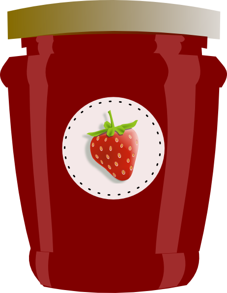 clipart strawberry jam - photo #3