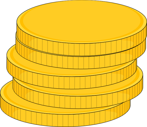 money bags clip art. Money Stack Of Coins