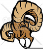 Ram Mascot Clipart Image