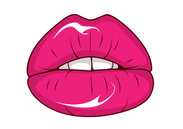 yellow lips clipart - photo #20