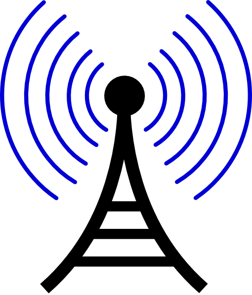 Radio/wireless Tower Clip Art at Clker.com - vector clip art online