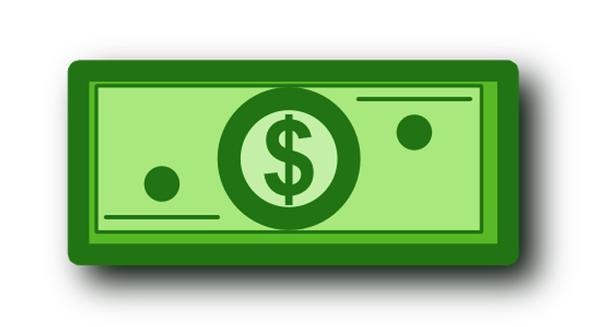 dollar bill clip art - photo #2