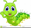 Moving Caterpillar Clipart Image
