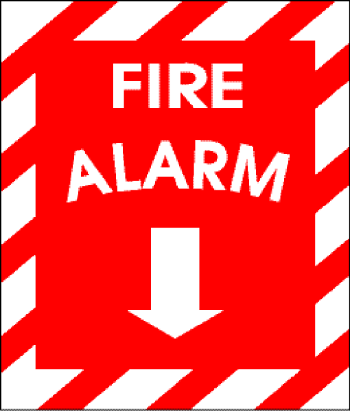 clip art of fire alarm - photo #1