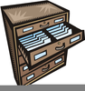 Filing Cabinet Clipart Image