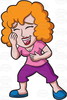 Red Headed Girl Clipart Image
