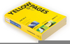 Yellow Pages Clipart Image