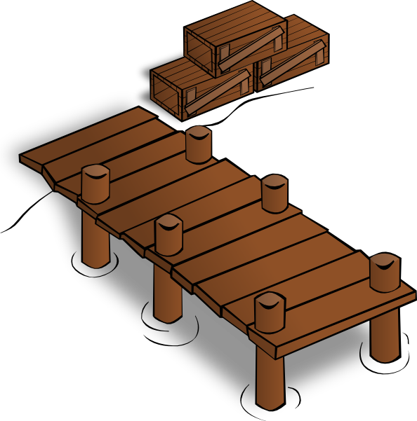 clipart boat dock - photo #1