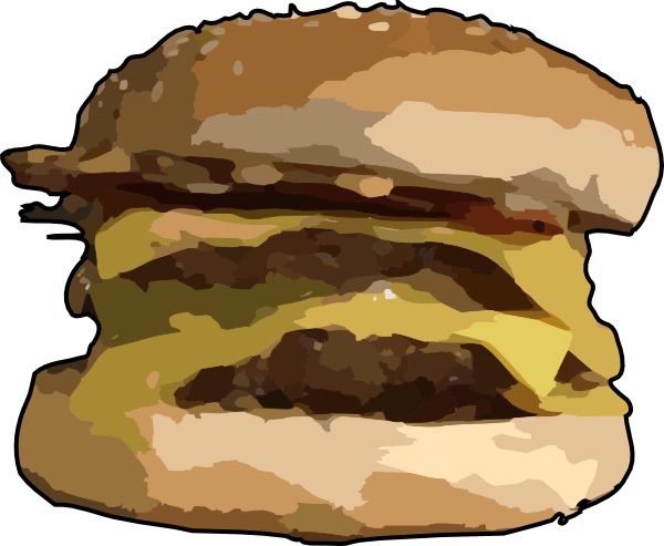chicken burger clip art - photo #47