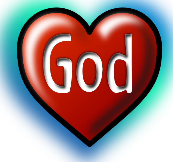 heart clip art. God Heart clip art