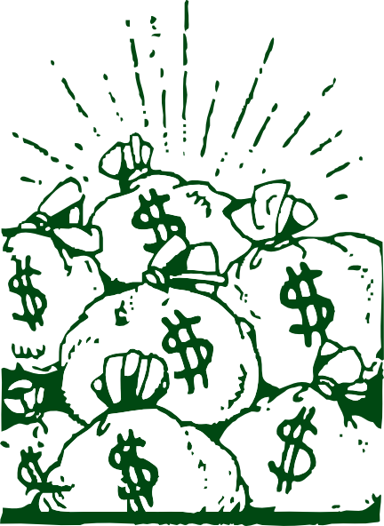 clipart of money bag - photo #39