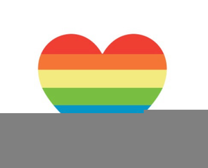 Gay Pride Rainbow Clipart Image