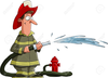 Firefighter Hose Clipart Image