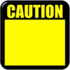 Caution Psd Image