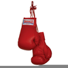 Free Boxing Gloves Clipart Image