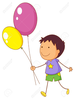 Hands And Balloon Clipart Image