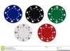 Casino Chips Clipart Image