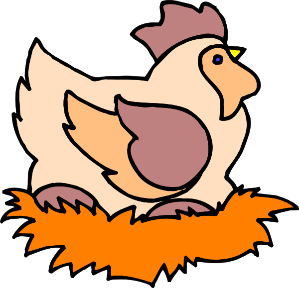 animated chicken clipart - photo #15