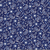 Blue Bandana Patterns Image