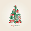 Christmas Tree Vector 1 Image