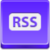 Free Violet Button Rss Button Image