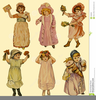 Paper Doll Cutouts Clipart Image