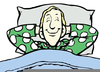 Free Person Sleeping Clipart Image