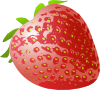 Stawberry Fresh Fruit Clip Art