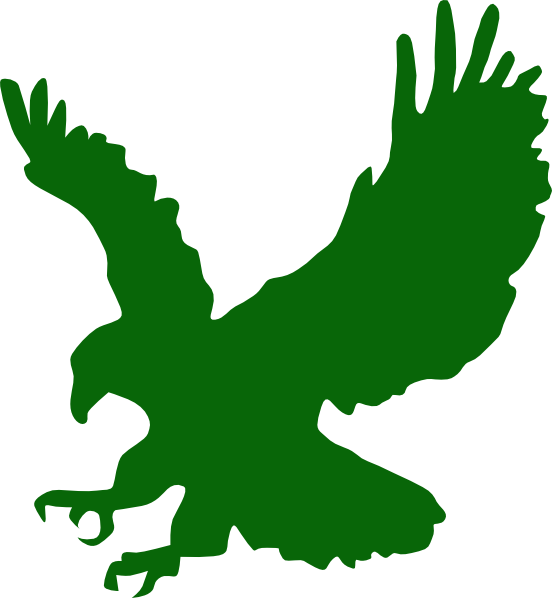 Green Eagle Clip Art at Clker.com - vector clip art online, royalty