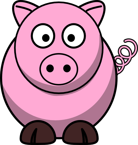 free clipart animated pig - photo #1