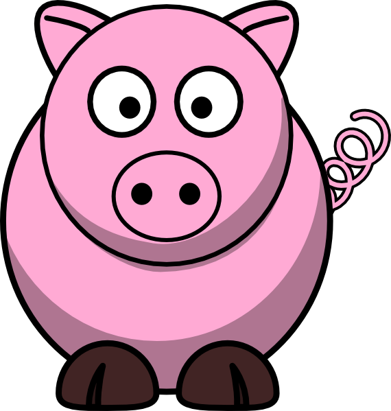 pig border clip art - photo #38